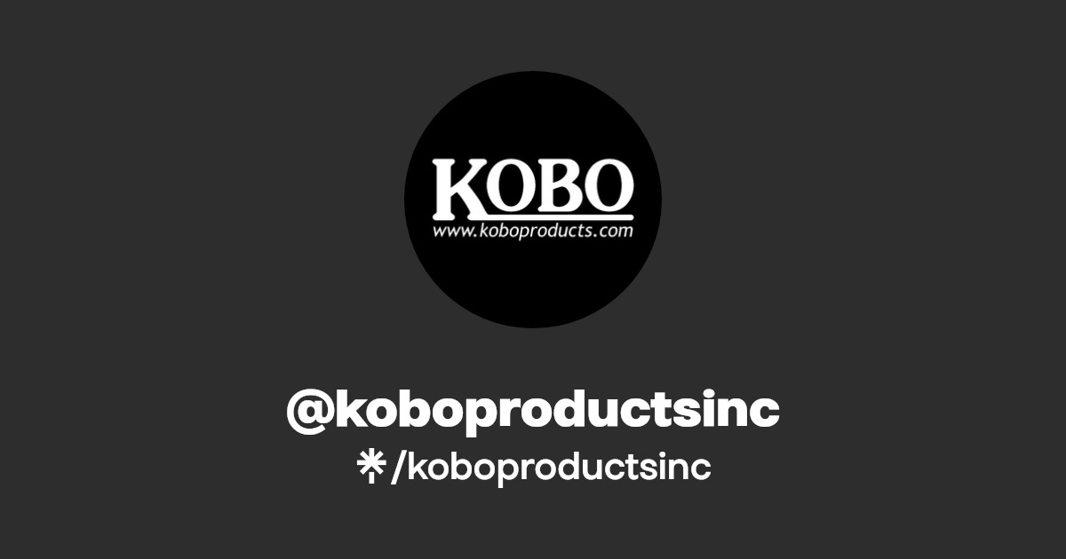 koboproductsinc Facebook Linktree