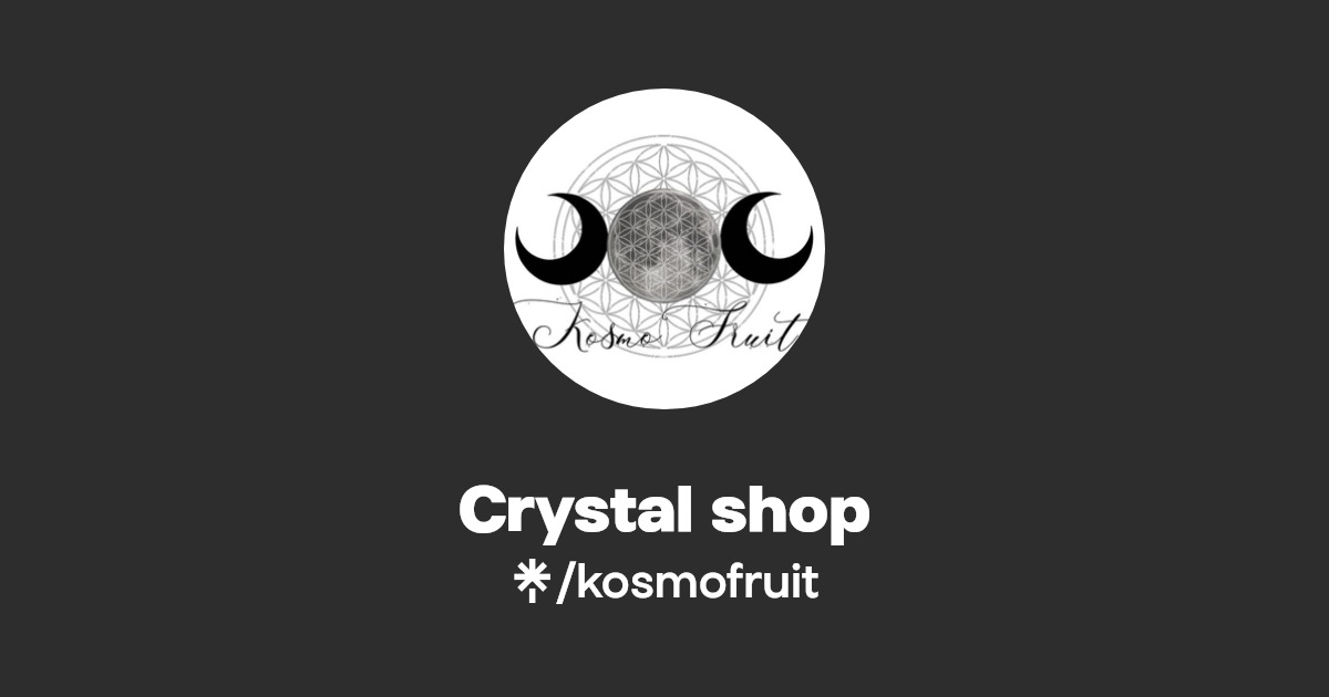 Crystal shop Linktree