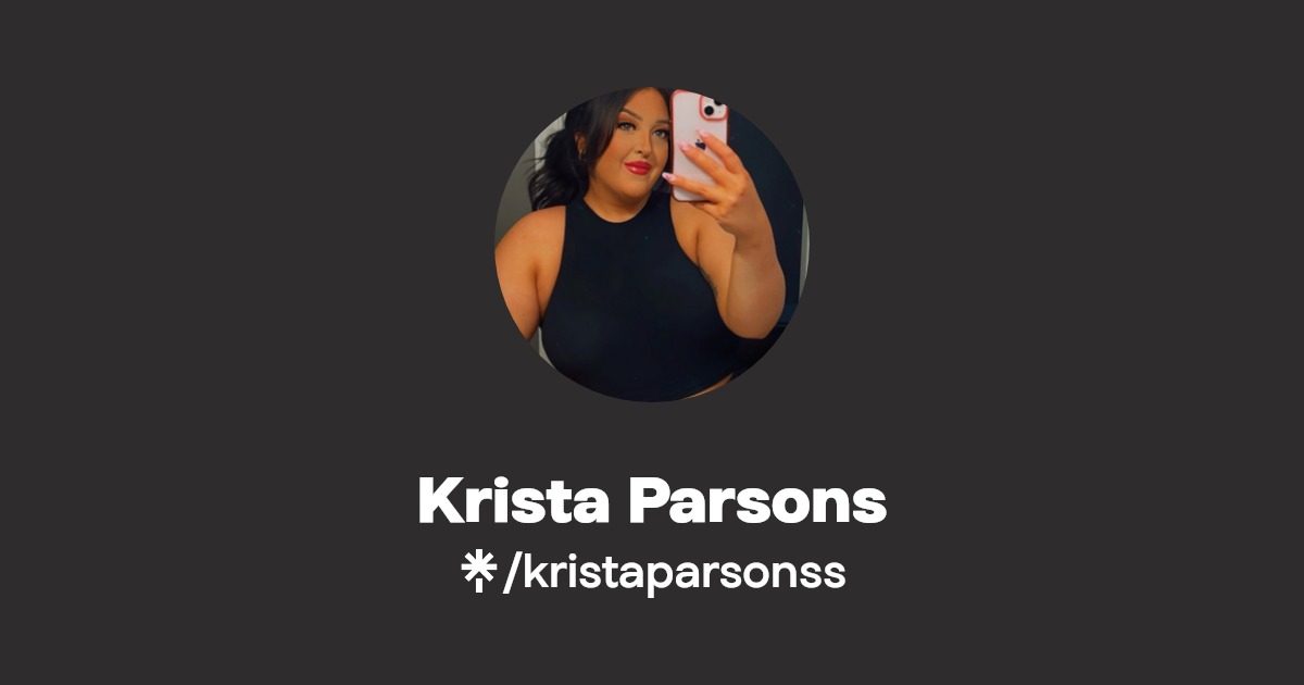 Krista Parsons Linktree