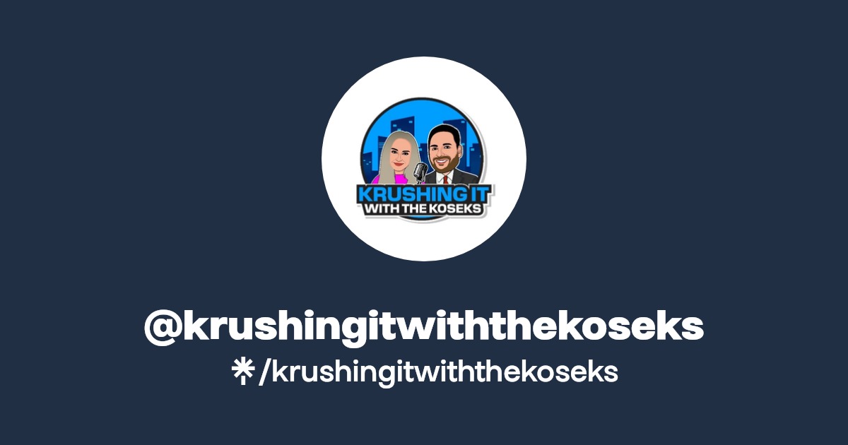 krushingitwiththekoseks Instagram, Facebook, TikTok Linktree