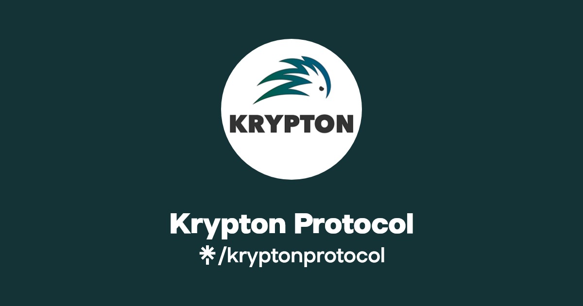 Krypton Protocol Twitter, Instagram Linktree