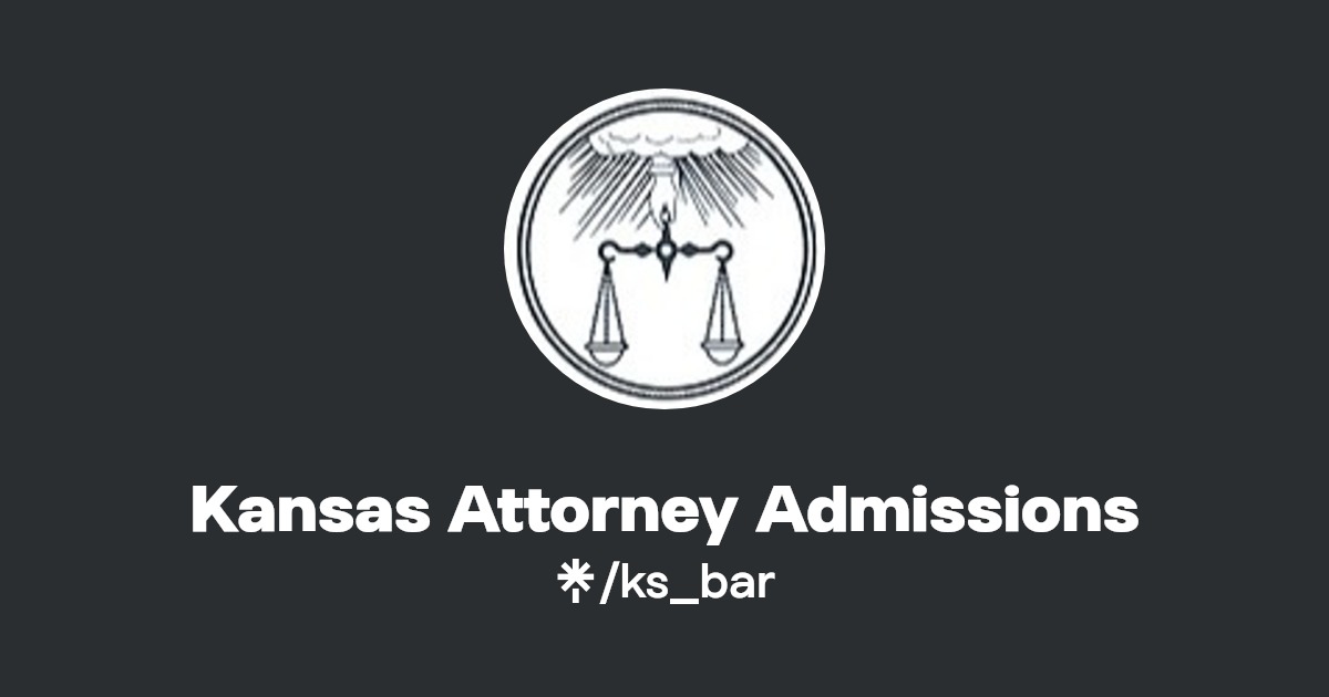 Kansas Attorney Admissions Twitter, Instagram, Facebook Linktree