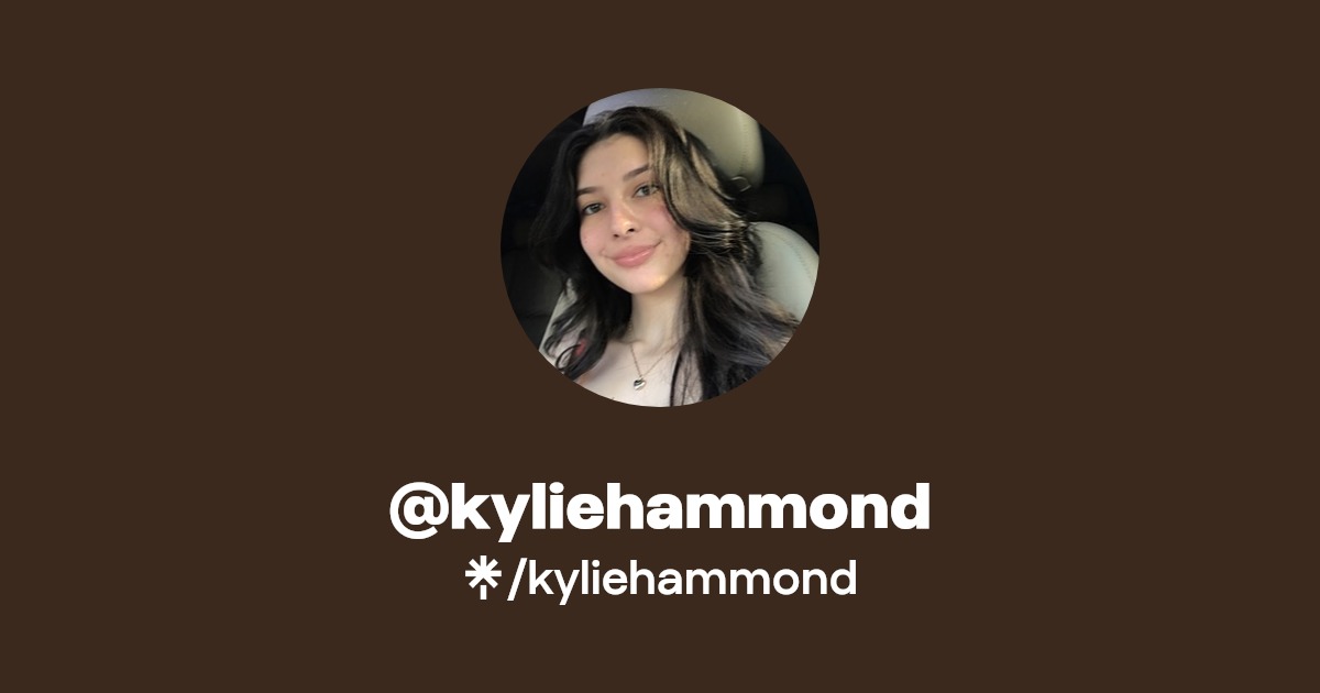 kyliehammond - Find @kyliehammond Onlyfans - Linktree
