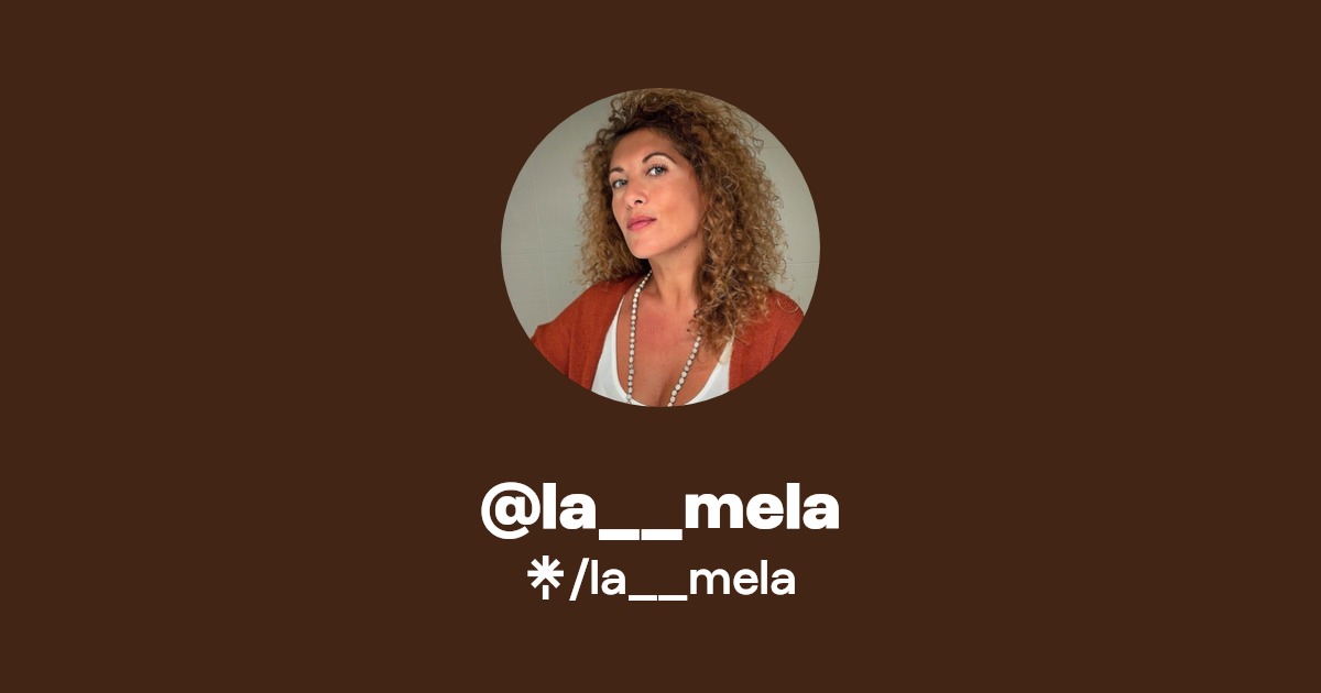 la__mela Listen on YouTube, Spotify Linktree