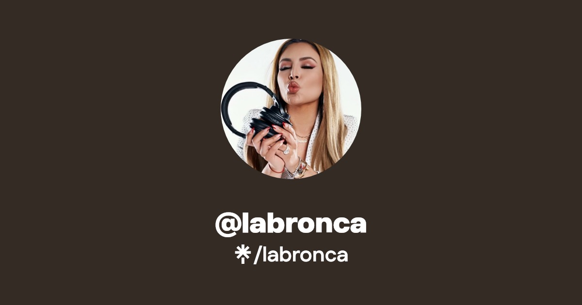labronca | Instagram, Facebook, TikTok | Linktree