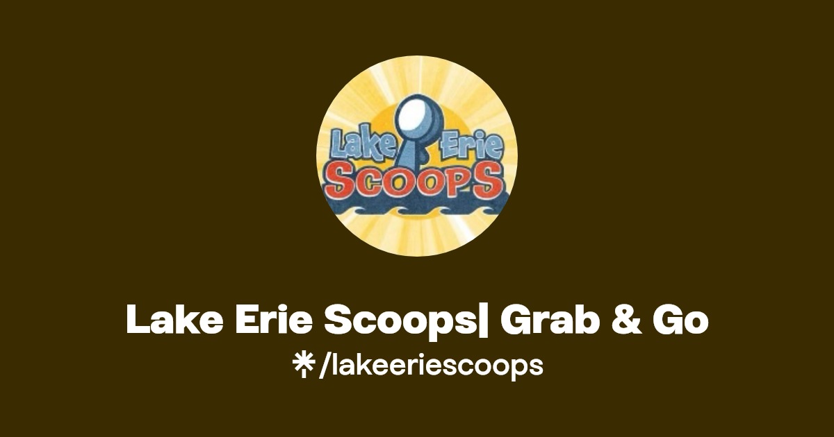 Lake Erie Scoops Grab & Go Linktree