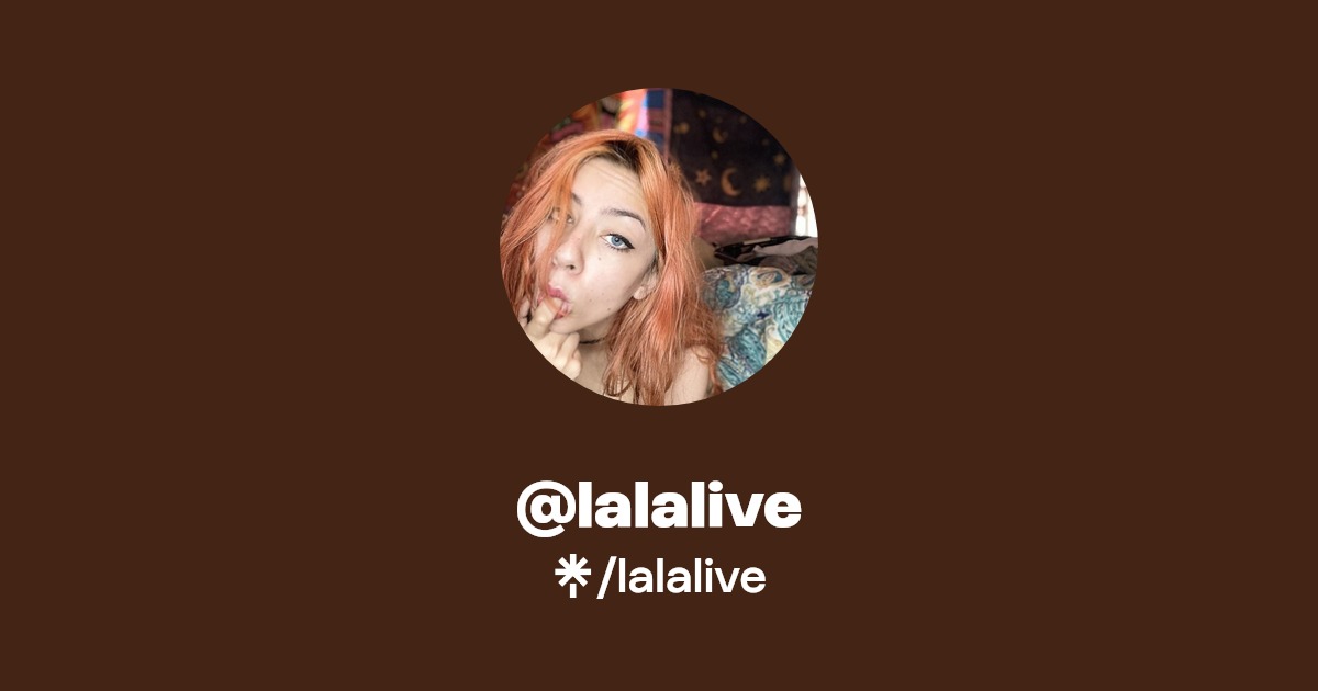 lalalive - Find @lalalive Onlyfans - Linktree
