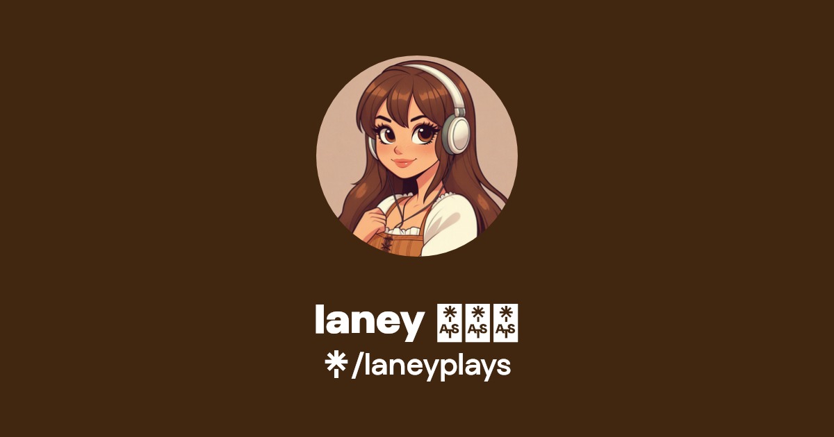 laney 🦦 TikTok, Twitch Linktree