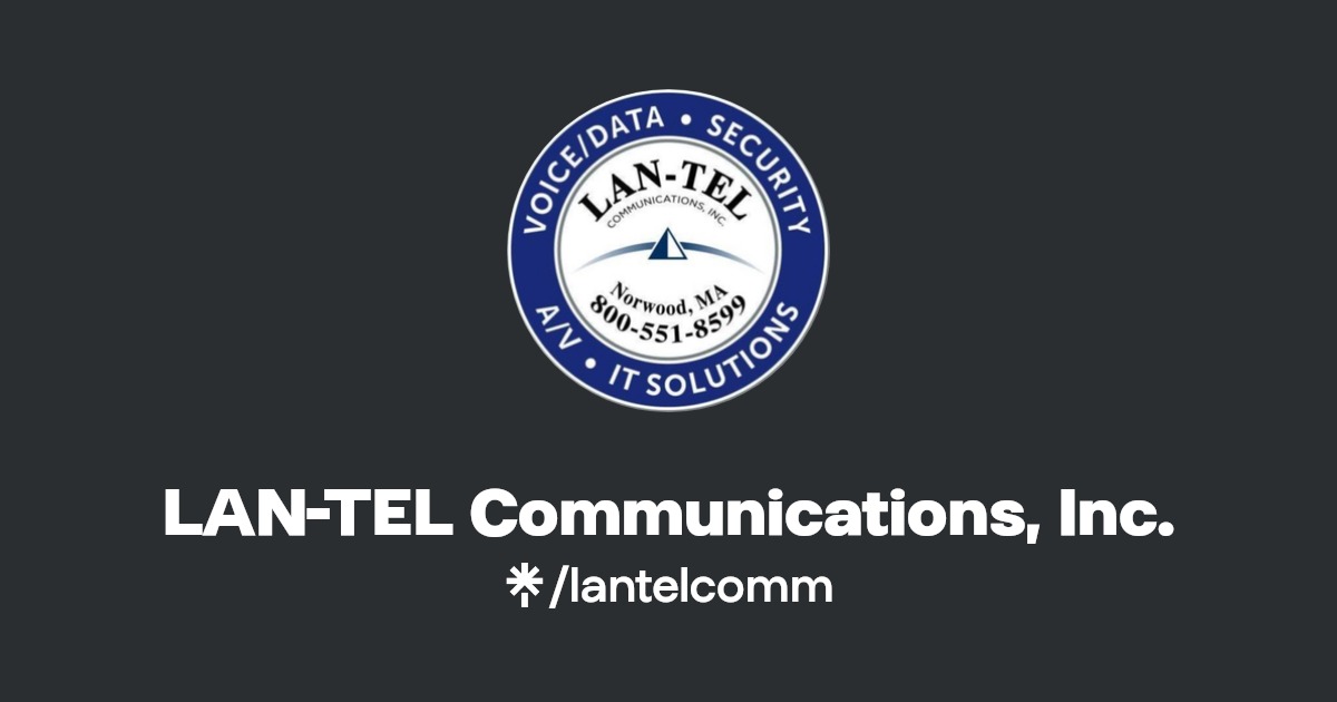 LANTEL Communications, Inc. Instagram, Facebook Linktree