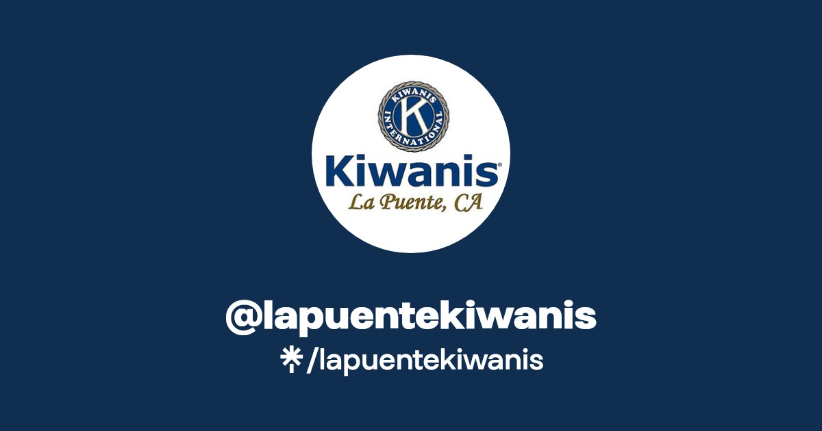 lapuentekiwanis Instagram, Facebook Linktree