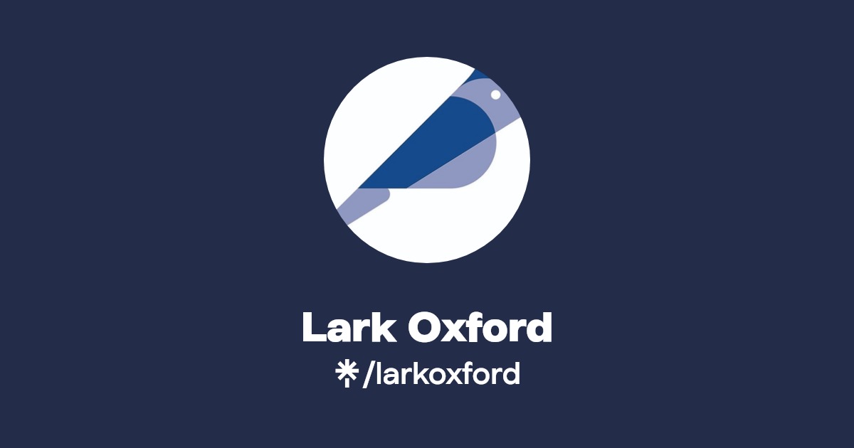 Lark Oxford Instagram, Facebook Linktree