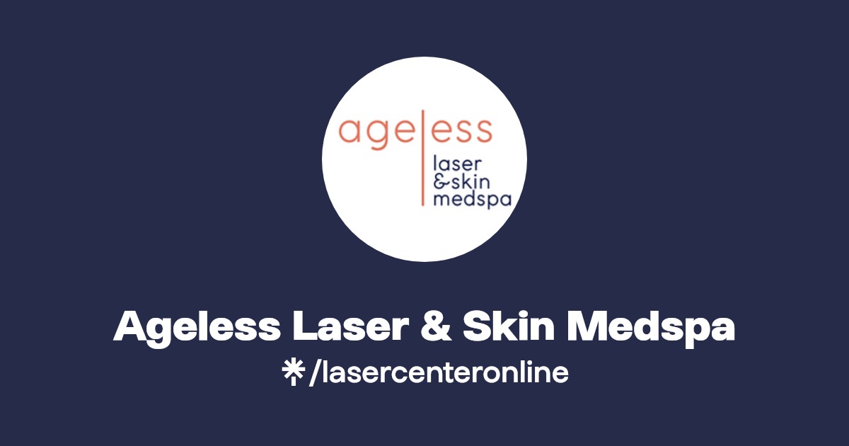 Ageless Laser & Skin Medspa Instagram, Facebook Linktree