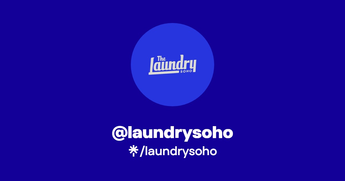 laundrysoho Instagram Linktree
