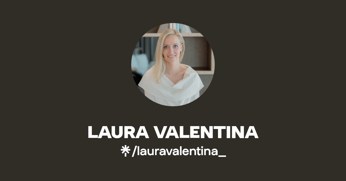 LAURA VALENTINA | Instagram | Linktree