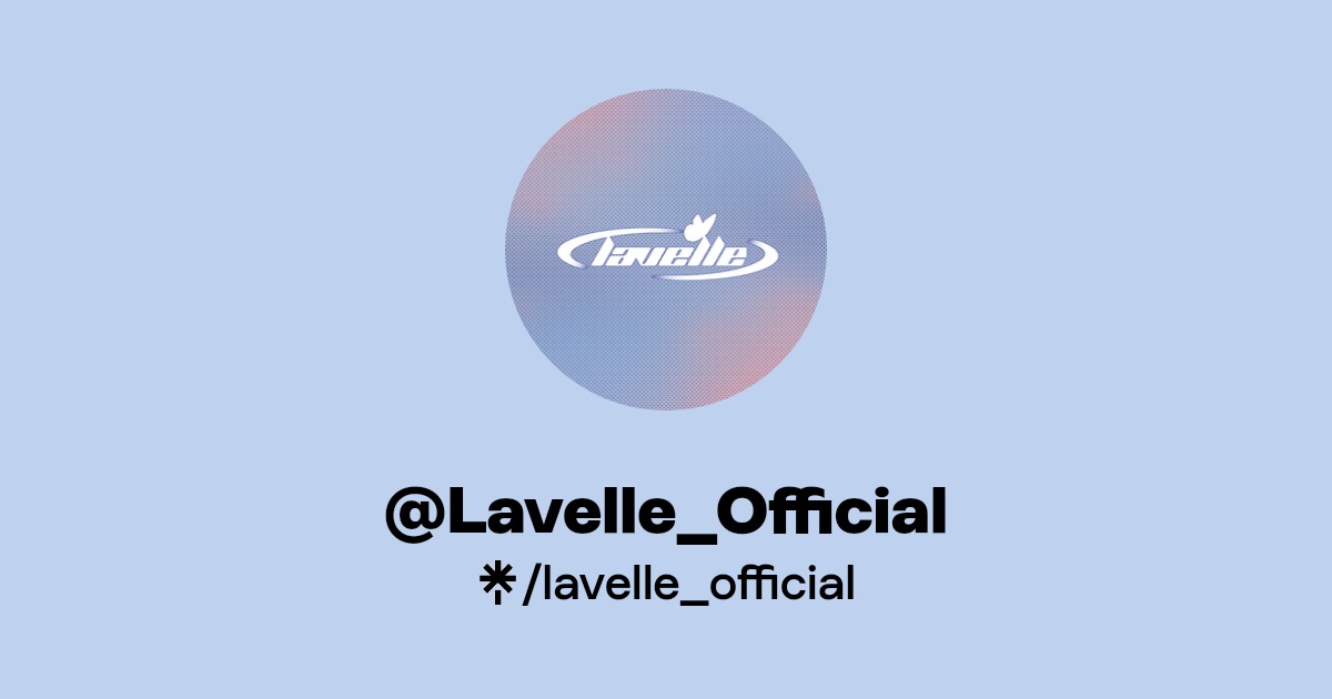 Lavelle_Official Instagram, TikTok Linktree