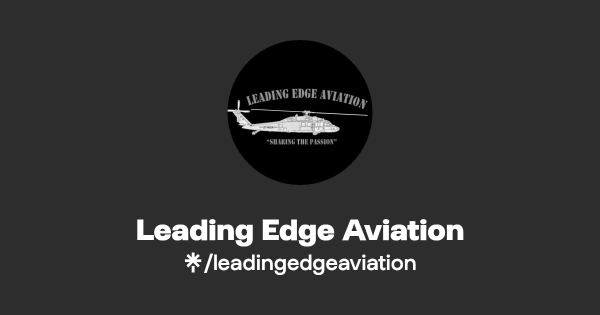 Leading Edge Aviation Instagram, Facebook, TikTok Linktree