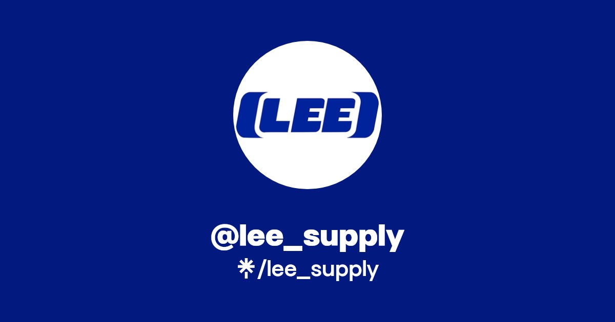 lee_supply Instagram, Facebook Linktree