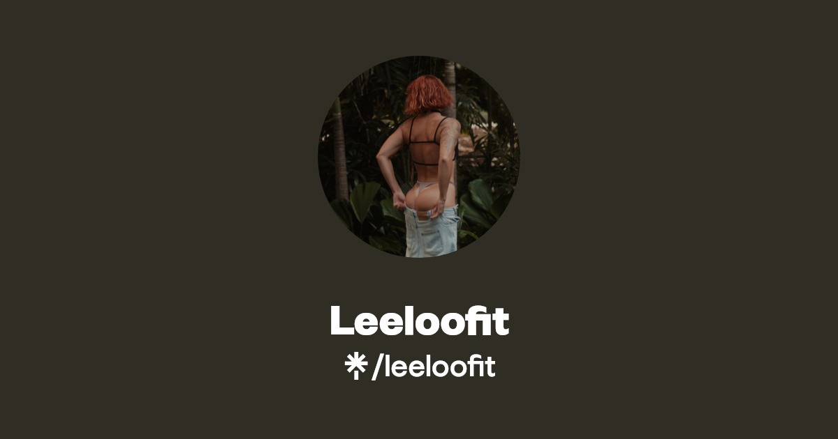 Leeloofit | Linktree