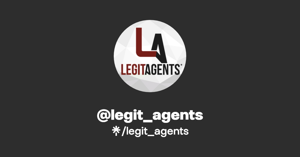 legit_agents Instagram, Facebook Linktree