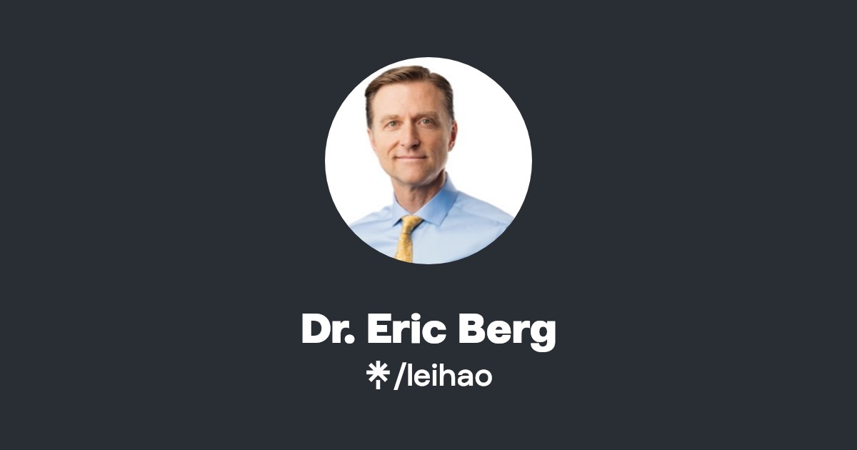 Dr. Eric Berg Linktree