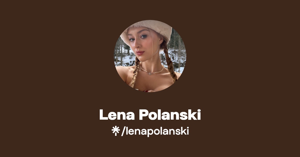 Lena Polanski | Linktree