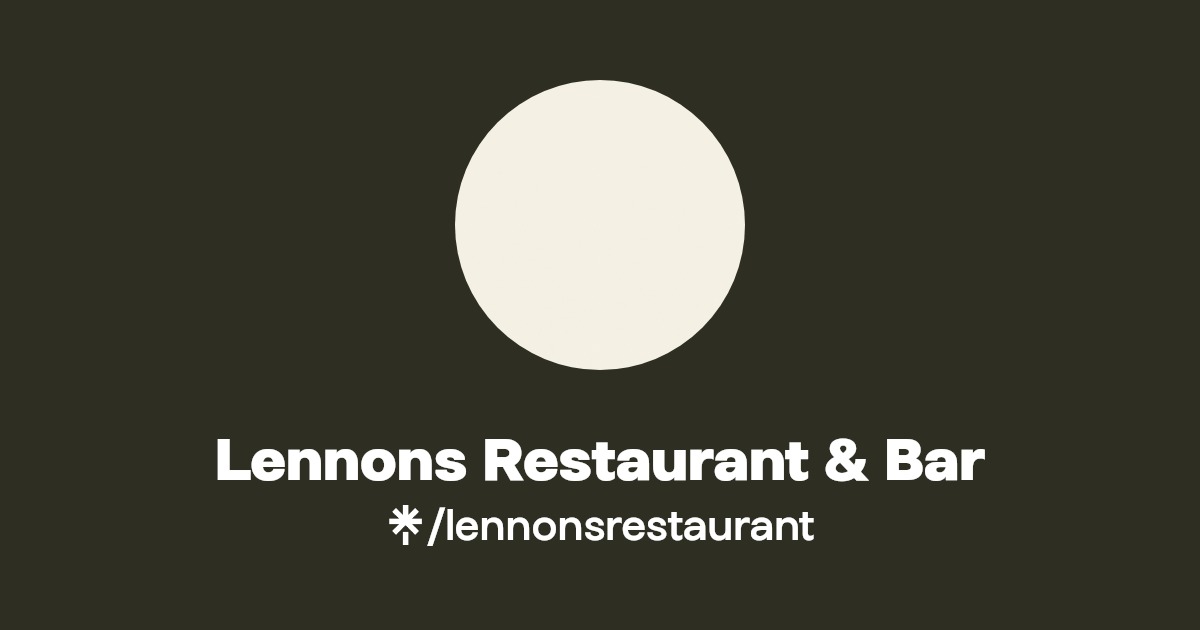 Lennons Restaurant and Bar Linktree