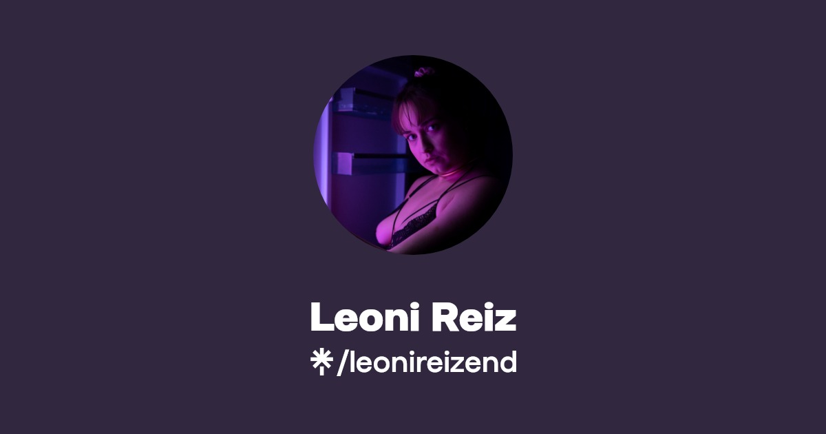 Leoni Reiz - Find Leoni Reiz Onlyfans - Linktree