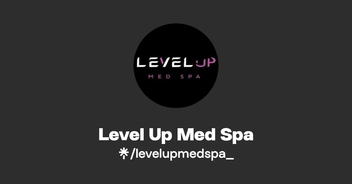 Level Up Med Spa Instagram Linktree