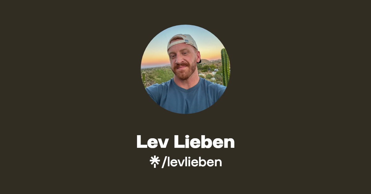 Lev Lieben | Linktree