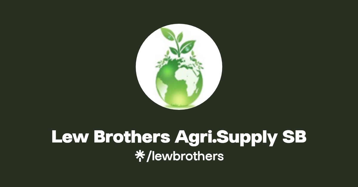 Lew Brothers Agri.Supply SB Instagram, Facebook Linktree