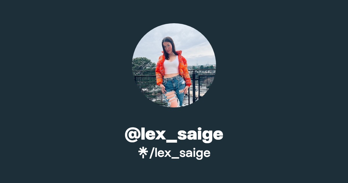 lex_saige - Find @lex_saige Onlyfans - Linktree