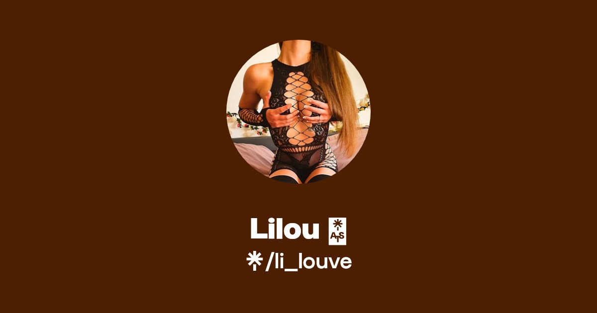 Lilou 🐺 - Find Lilou 🐺 Onlyfans - Linktree