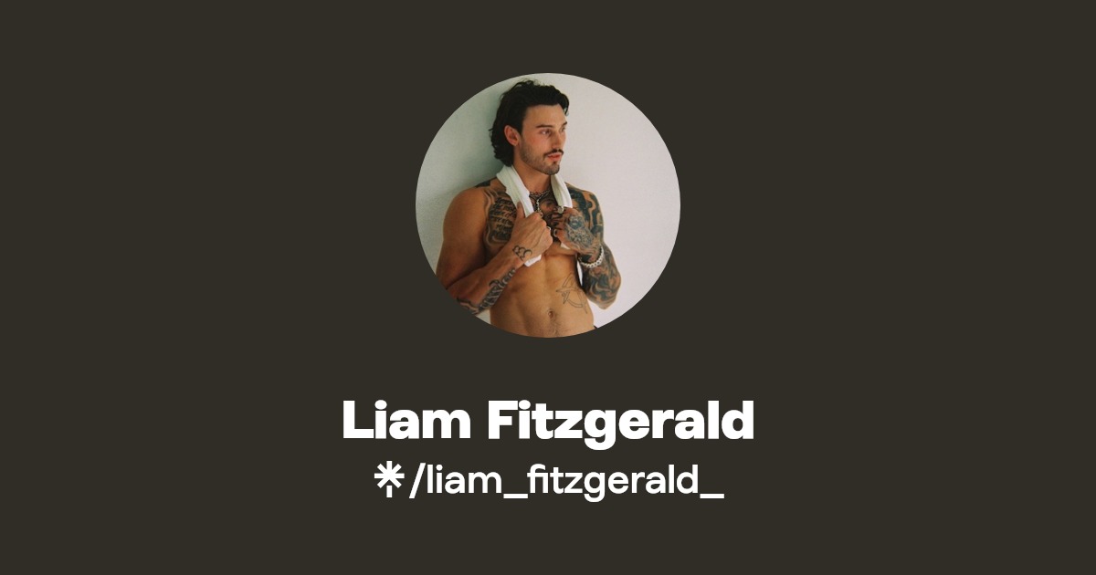 Liam Fitzgerald - Find Liam Fitzgerald Onlyfans - Linktree