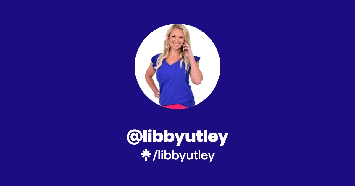 libbyutley Instagram, Facebook Linktree