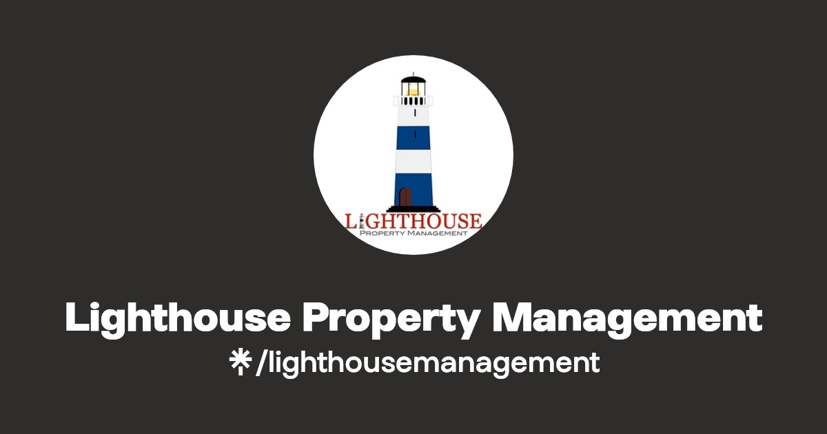 Lighthouse Property Management Instagram, Facebook Linktree