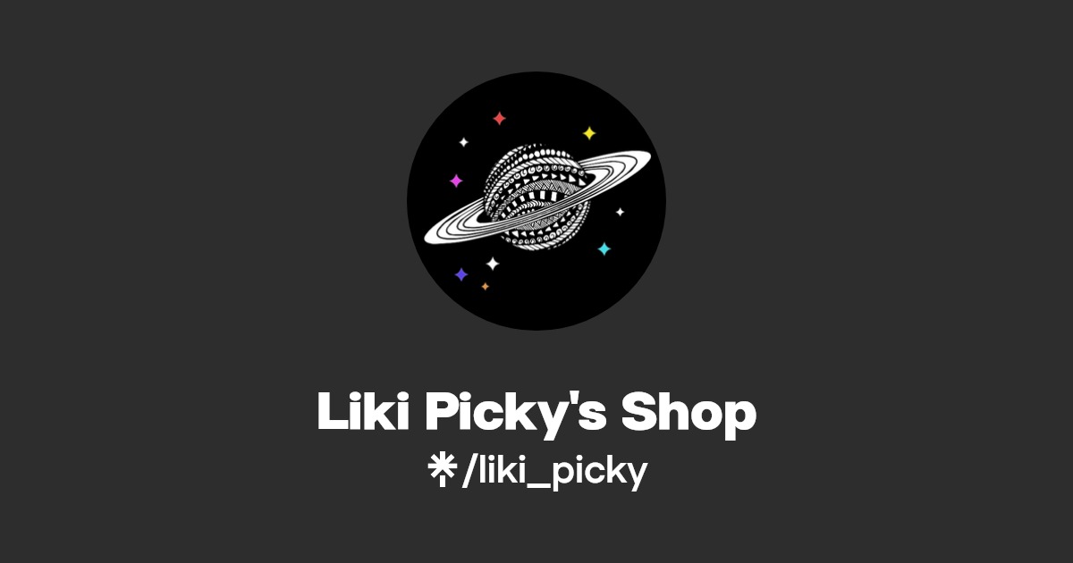 Liki Picky's Shop Instagram, Facebook, TikTok Linktree