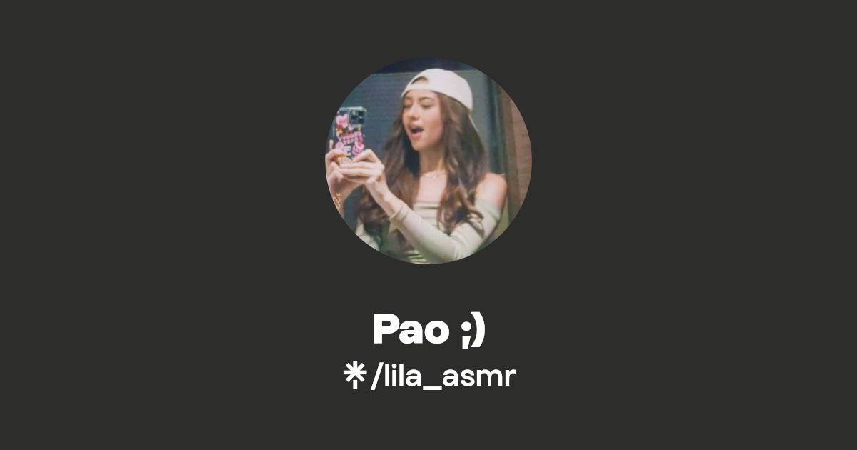 Pao ;) - Find Pao ;) Onlyfans - Linktree
