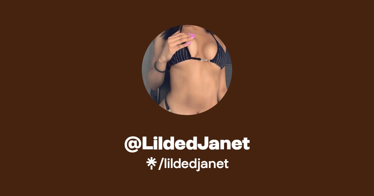lildedjanet links to instagram, twitter, and onlyfans | Linktree