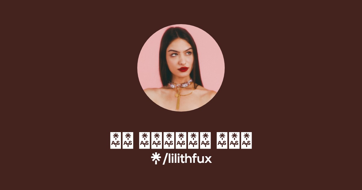 𝔱𝔰 𝔩𝔦𝔩𝔦𝔱𝔥 𝔣𝔲𝔵 - Find 𝔱𝔰 𝔩𝔦𝔩𝔦𝔱𝔥 𝔣𝔲𝔵 Onlyfans - Linktree