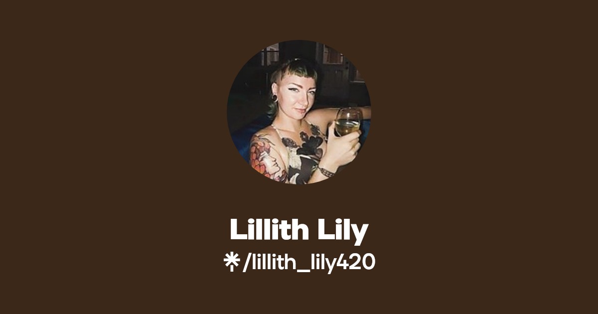 Lillith Lily Find Lillith Lily Onlyfans Linktree