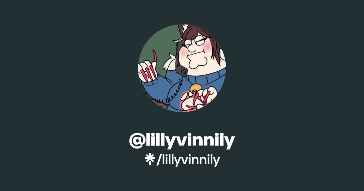 lillyvinnily | Twitter, Twitch | Linktree