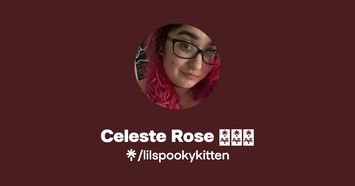 Celeste Rose 🌙🥀 - Find Celeste Rose 🌙🥀 Onlyfans - Linktree