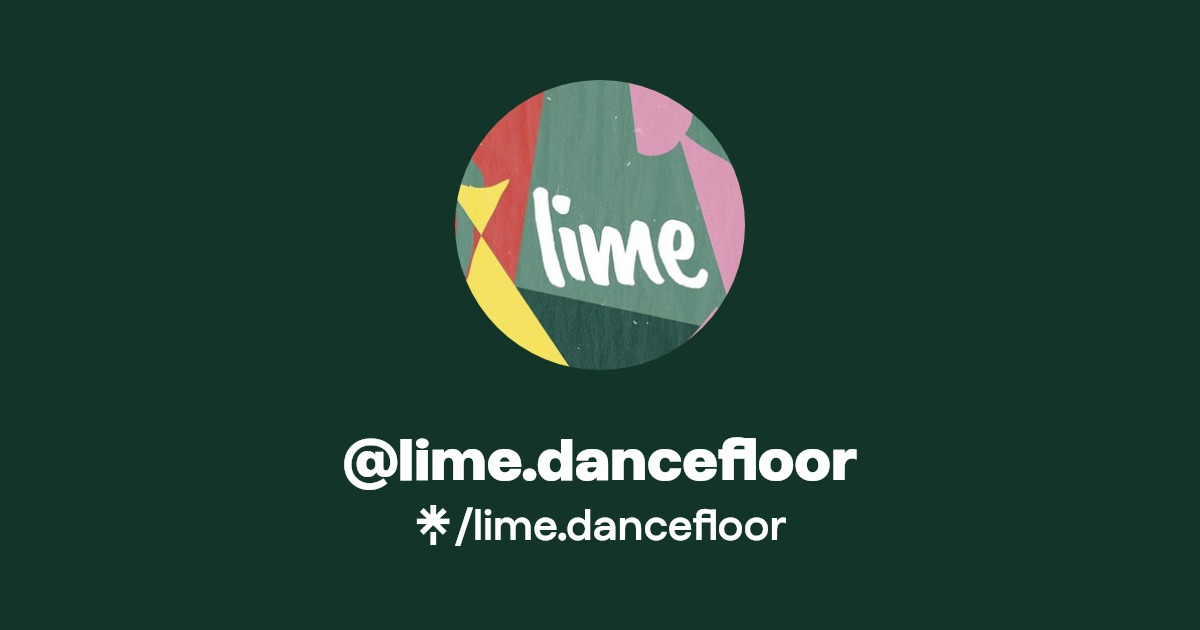 lime.dancefloor Facebook Linktree