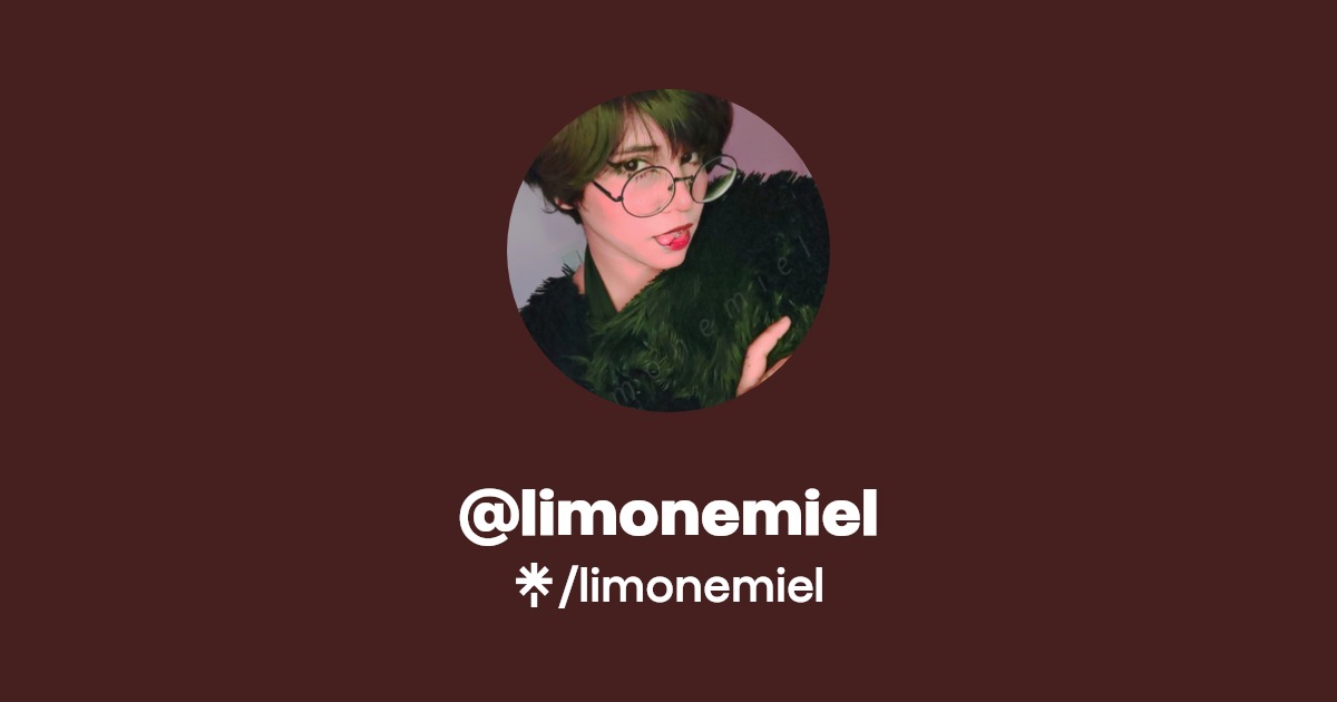 limonemiel - Find @limonemiel Onlyfans - Linktree