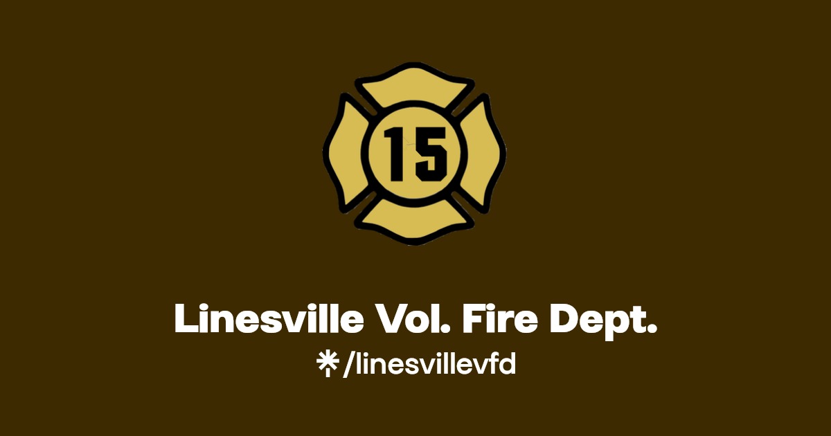 Linesville Vol. Fire Dept. Instagram, Facebook Linktree