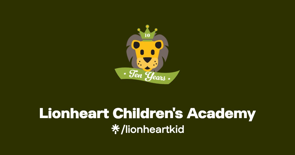 Lionheart Children's Academy Instagram, Facebook Linktree