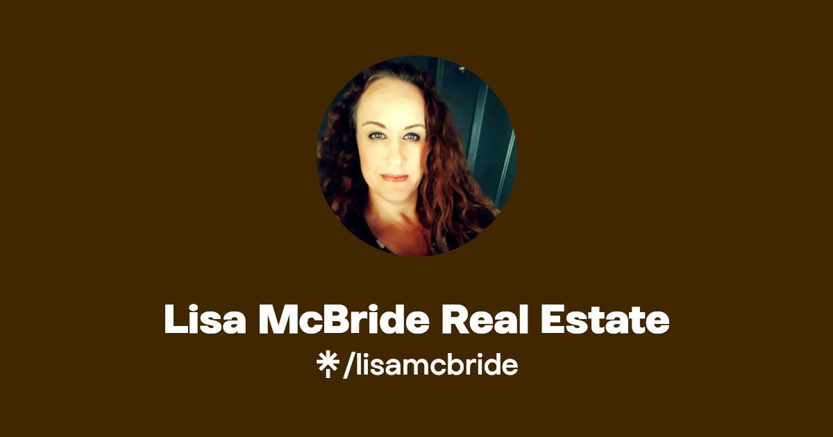 Lisa McBride Real Estate Instagram, Facebook, TikTok Linktree