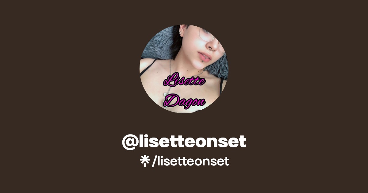 @lisetteonset | Linktree