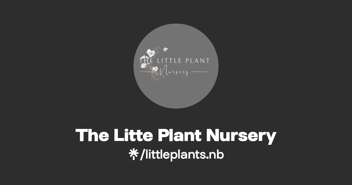 The Litte Plant Nursery Linktree