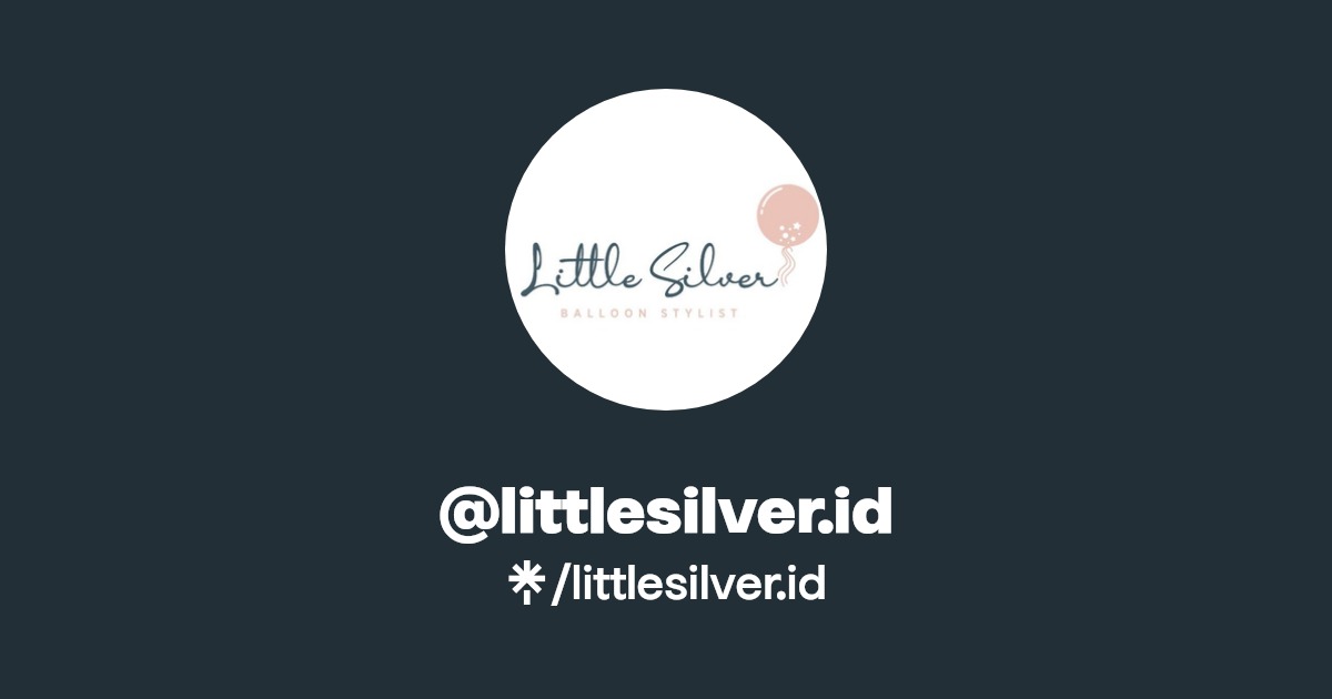 littlesilver.id Instagram, TikTok Linktree